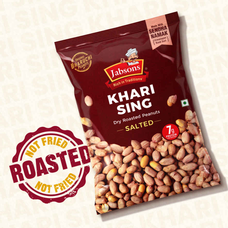 Jabsons Bharuchi Khari Sing Salted With Skin