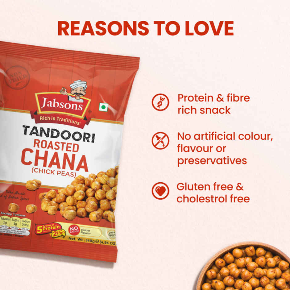 Jabsons Tandoori Roasted Chana