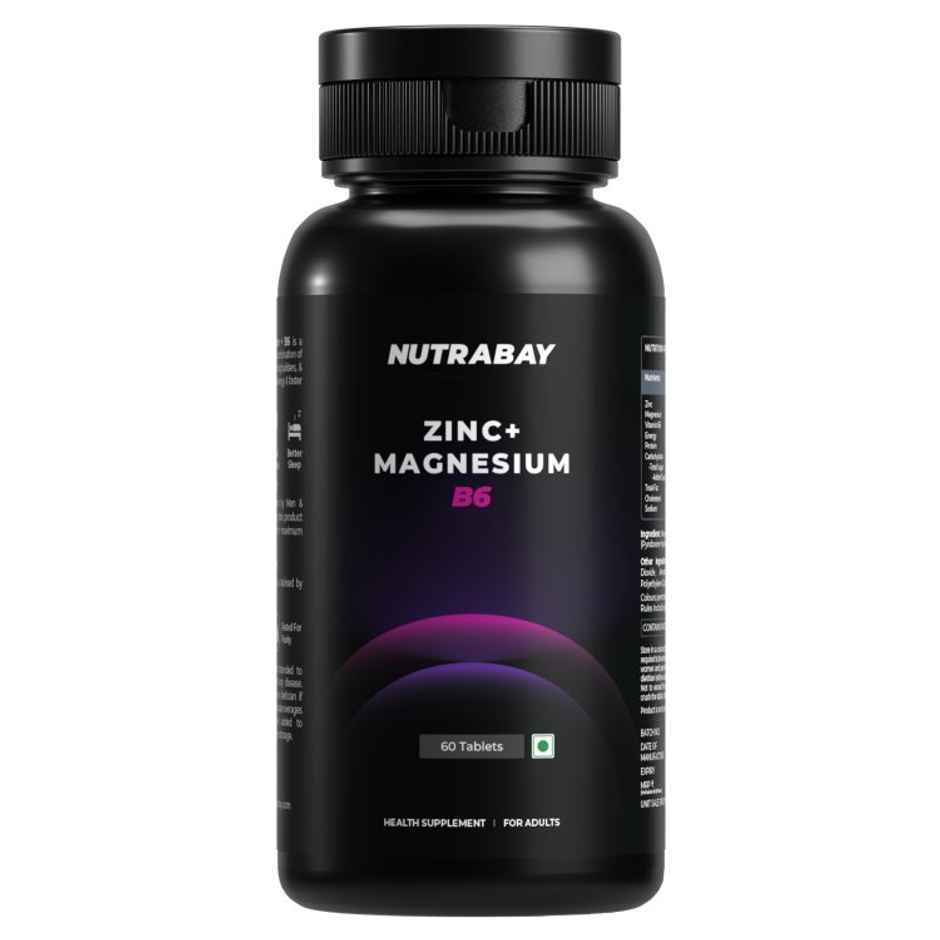 Nutrabay Pro Zinc Magnesium B6 60Tablets