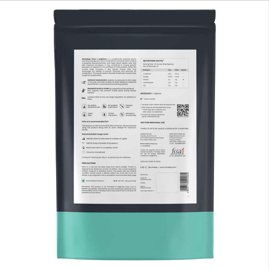 Nutrabay Pure Series L Arginine