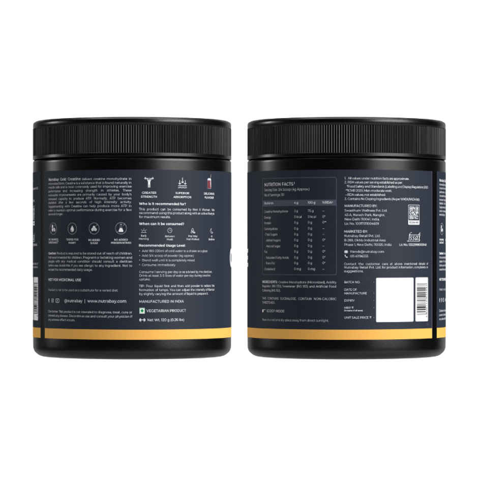 Nutrabay Gold Micronized Creatine Cola