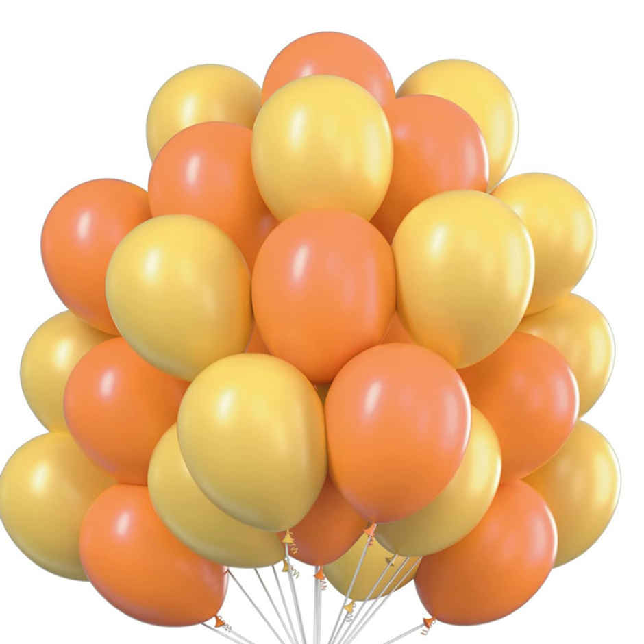 Balloon Orange & Yellow | Let's Vybe
