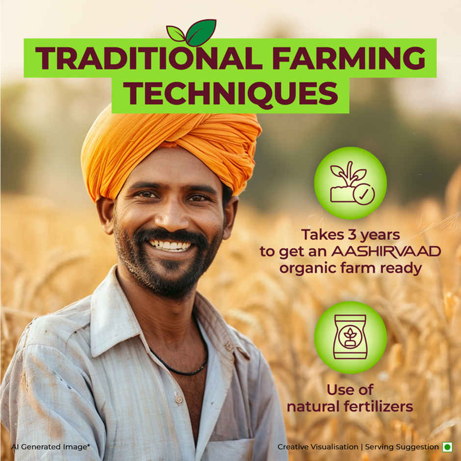 Aashirvaad Organic Moong Dal (Split) | 100% Organic Moong Dal Rich in Protein