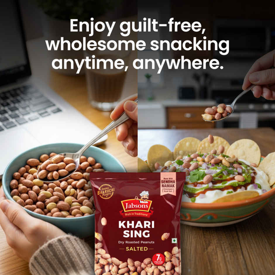 Jabsons Bharuchi Khari Sing Salted With Skin