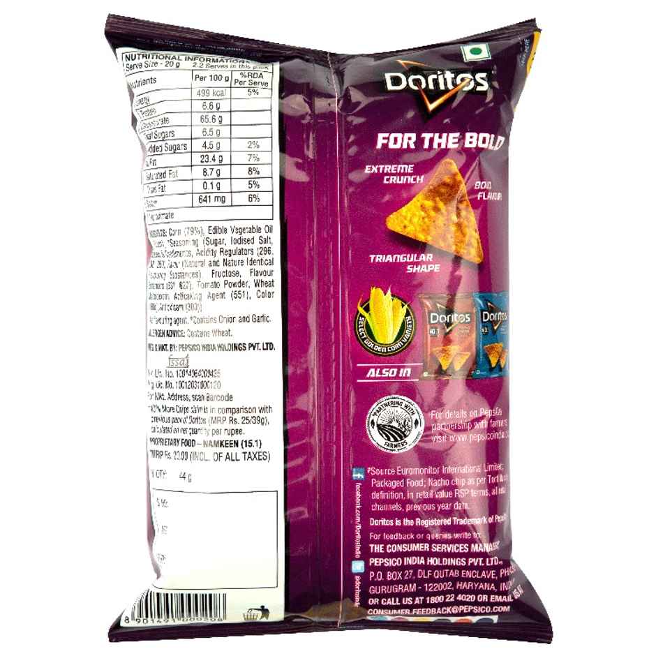 Doritos Sweet Chilli & Cheese Flavour Nachos