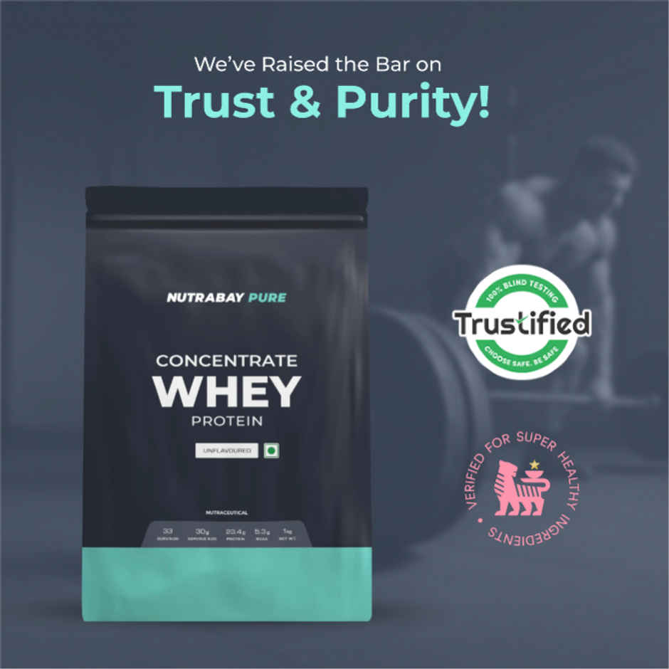 Nutrabay Pure Series Whey Protein Concentrate