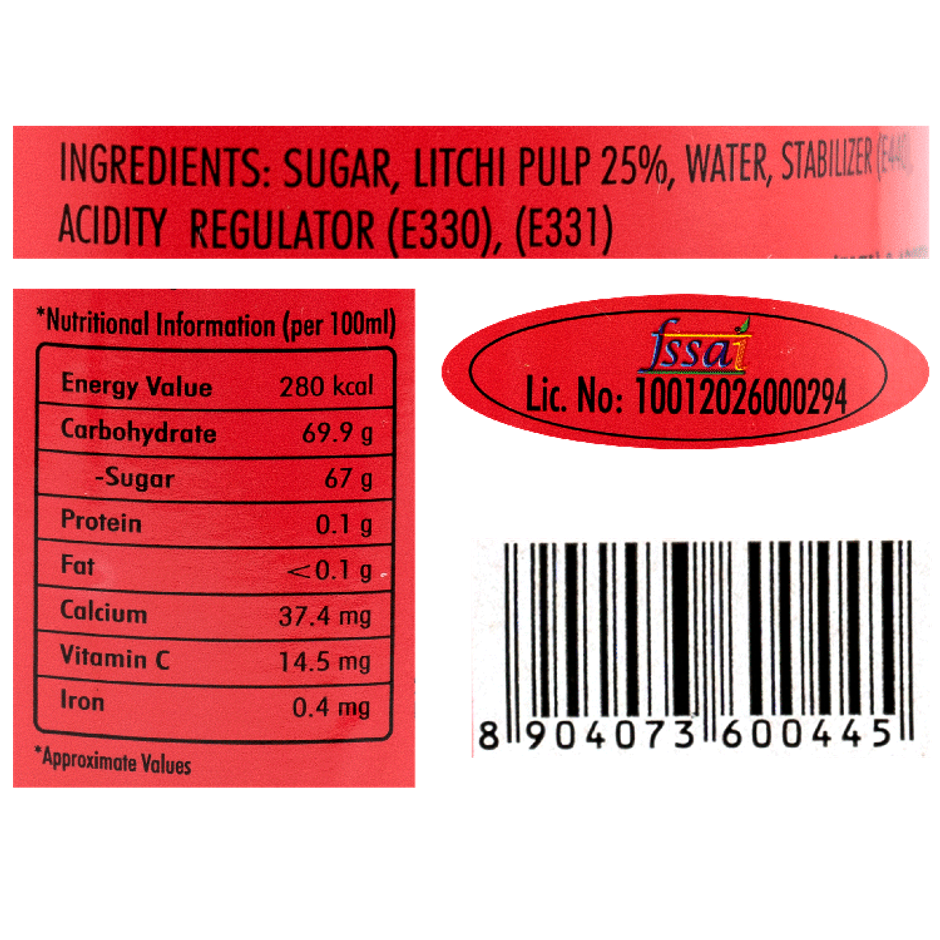 Shree Guruji Litchi Crush