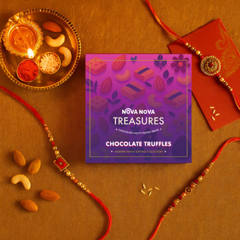 Nova Nova Assorted Nutty Chocolate Truffles Gift Box