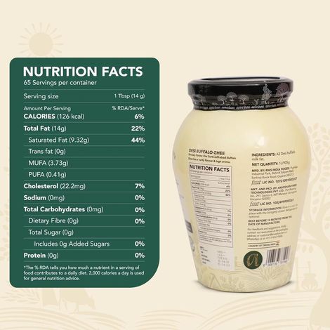 Anveshan Desi Buffalo Ghee
