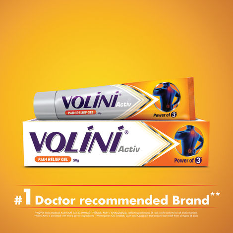 Volini Activ Pain Relief Gel