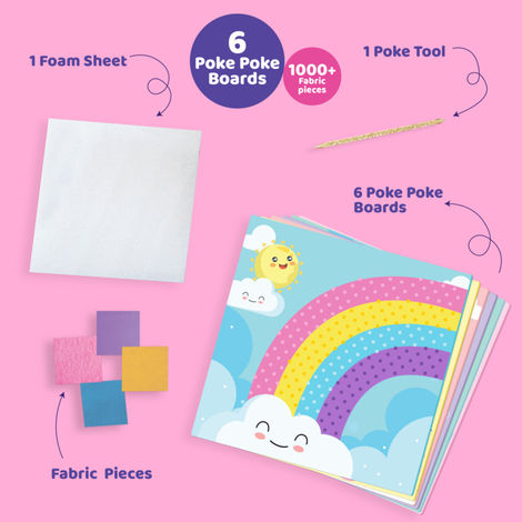 Jackinthebox Poke Poke Art - Magical Art & Craft Kit