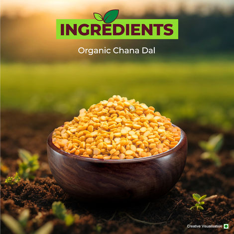 Aashirvaad Organic Chana Dal (Split) | 100% Organic Chana Dal Rich in Protein