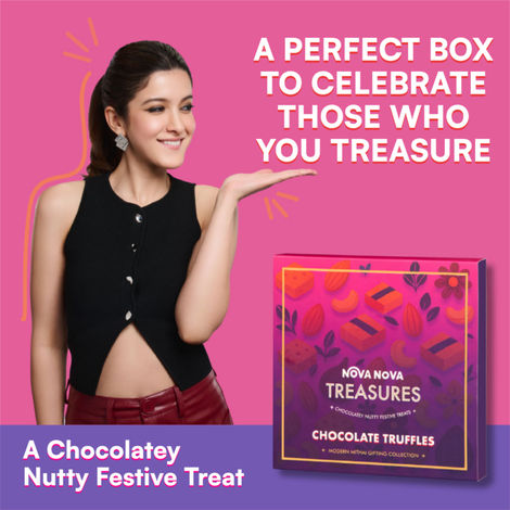 Nova Nova Assorted Nutty Chocolate Truffles Gift Box