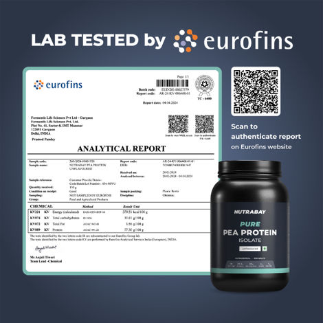 Nutrabay Pure Pea Protein Isolate Unflavoured