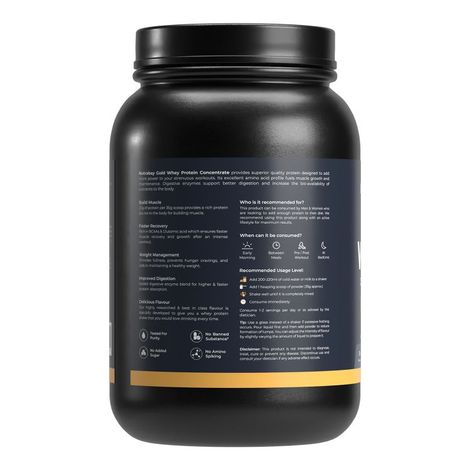 Nutrabay Gold Concentrate Whey Protein Rich Chocolate Creme