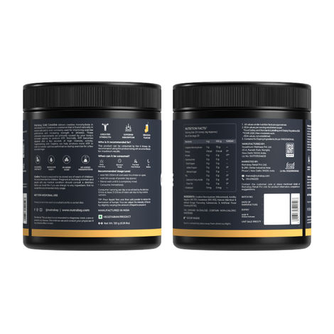 Nutrabay Gold Micronized Creatine Orange