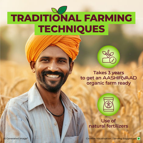 Aashirvaad Organic Arhar/Tur Dal | 100% Organic Arhar/Tur Dal Rich in Protein