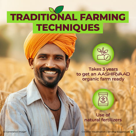 Aashirvaad Organic Unpolished Masur Dal | 100% Organic Red Lentil | Rich in Protein