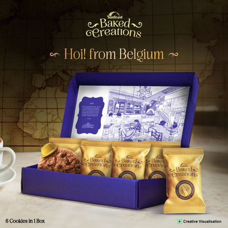 Sunfeast Baked Creations Rich Choco Chip Cookies