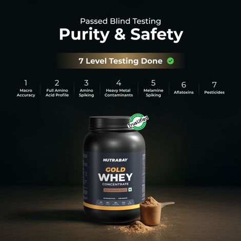 Nutrabay Gold Concentrate Whey Protein Rich Chocolate Creme