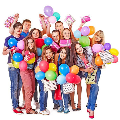 Let's Vybe Balloon Multicolor