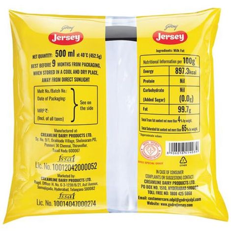 Godrej Jersey Cow Ghee | Pouch