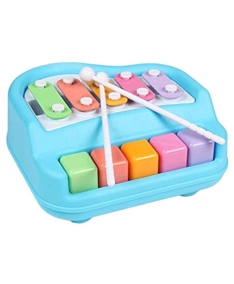 Storio 2 In 1 Piano Xylophone Premium | Multicolour