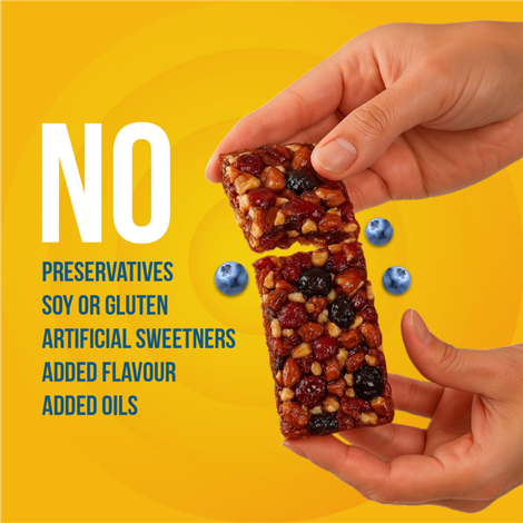 Happilo Premium Blueberries Healthy Dry Fruit Bar