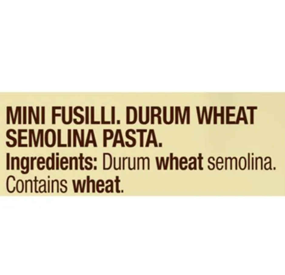 BORGES Mini Fusilli Durum Wheat Pasta