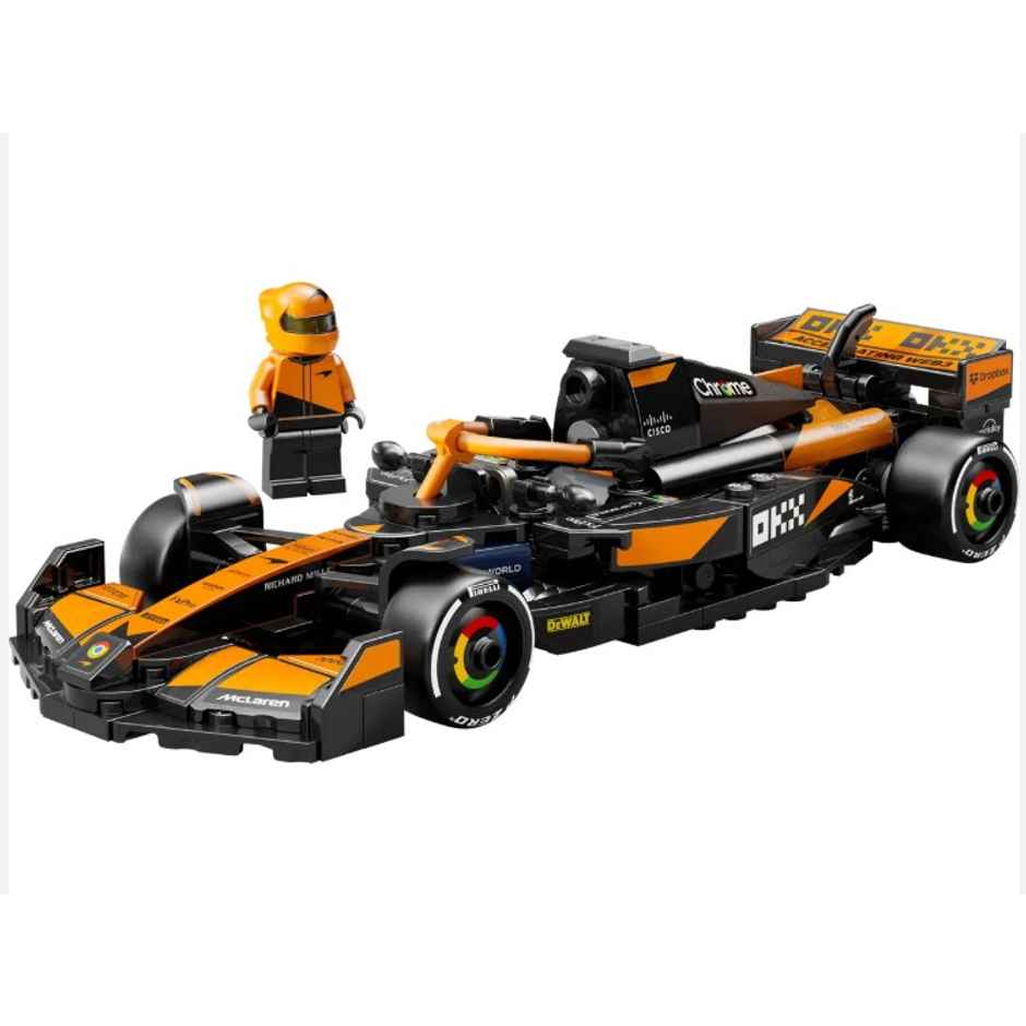 LEGO Speed Champions McLaren F1 Team MCL38 Race Car Vehicle Set Building Blocks Toys