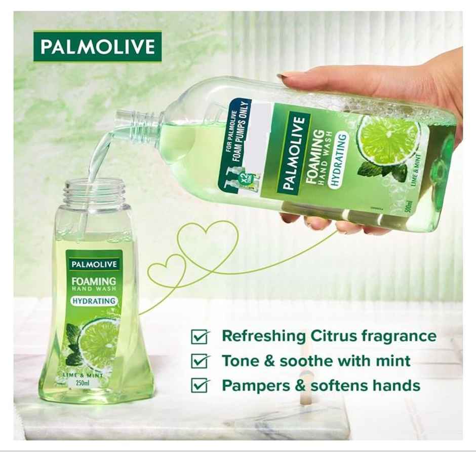 Palmolive Hydrating Lime & Mint Foaming Hand Wash