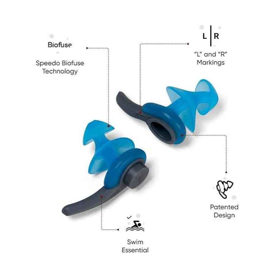 Speedo Unisex Adult Biofuse Secure Fit Ergonomic Design Ear Plug