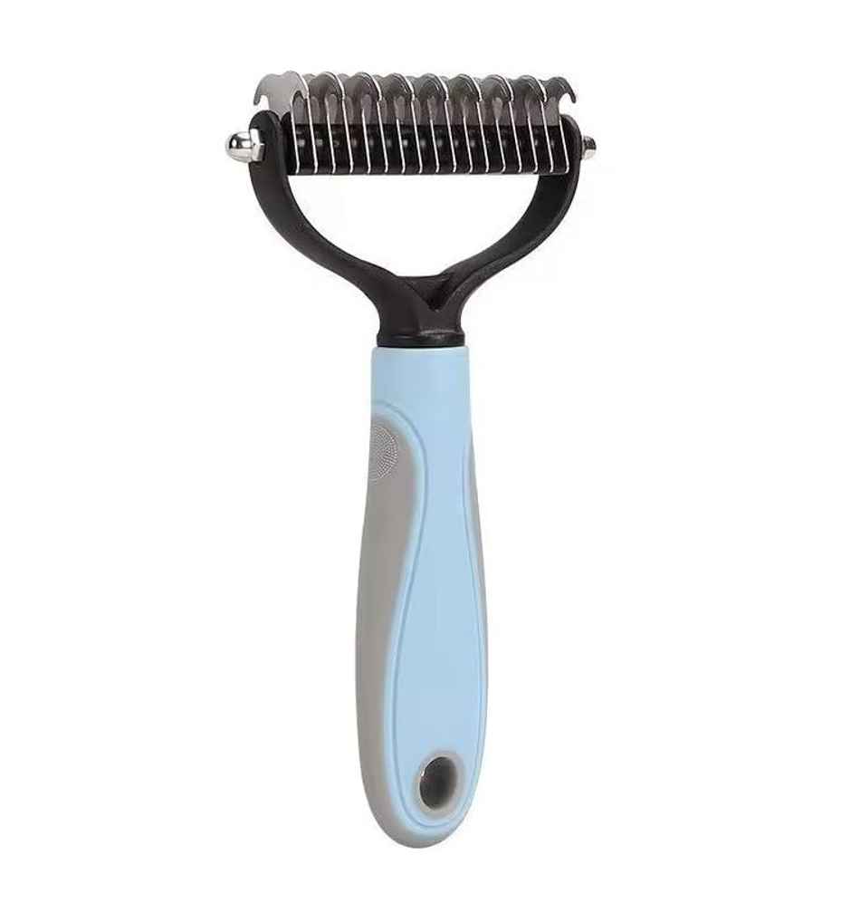 Pets Empire Dematting Brush Removes Mats & Tangles, Grooming Tool For Pets | Large