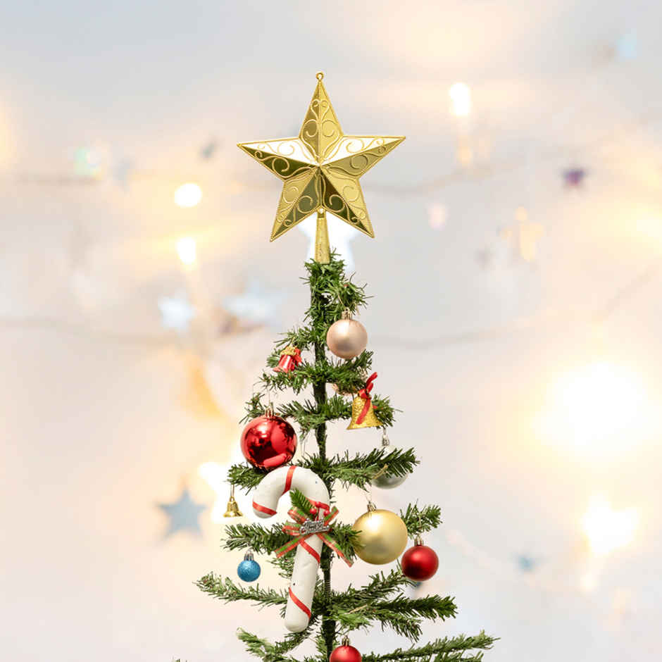 Artificial Christmas Tree | 5 ft Tall | Ideal for Home, Office & Party Decor | Picfest