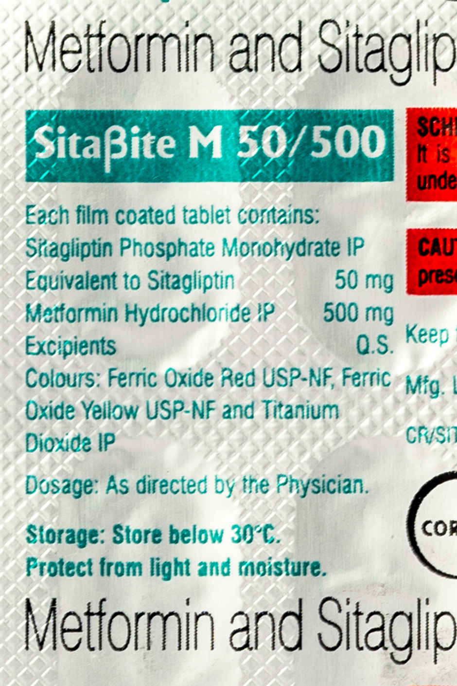 Sitabite M 50/500 Tablet