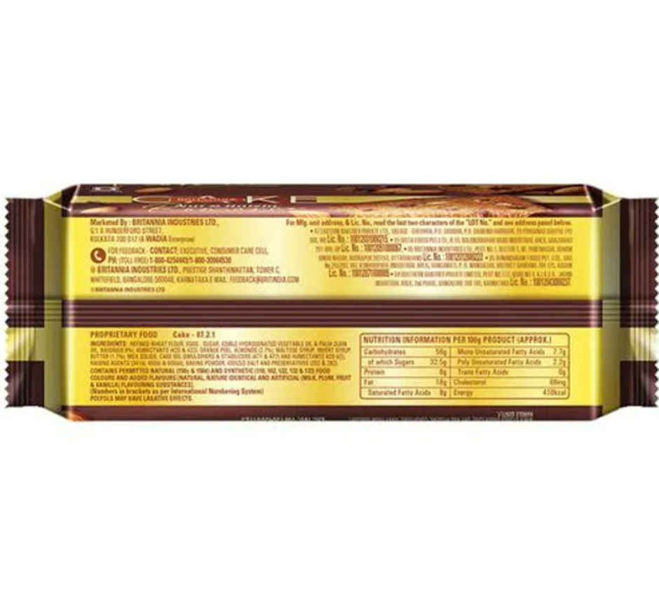 Britannia Nut & Raisin Romance Cake