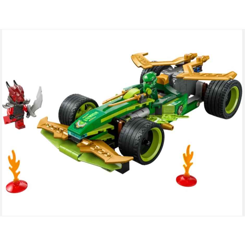 LEGO NINJAGO Lloyds Pull Back Race Car Pretend Play Toy Set 71828 Building Blocks Toys