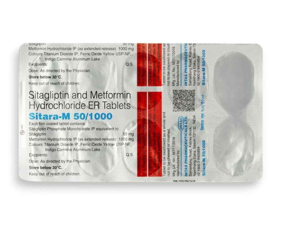 Sitara-M 50/1000 Tablet ER