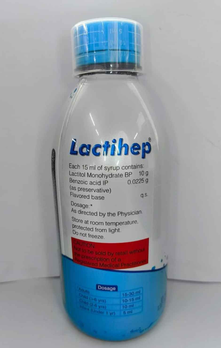 Lactihep Lemon Flavour Syrup