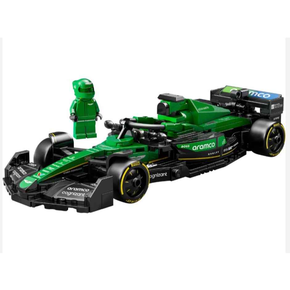 LEGO Speed Champions Aston Martin Aramco F1 AMR24 Race Car Vehicle Set 77245 Building Blocks Toys