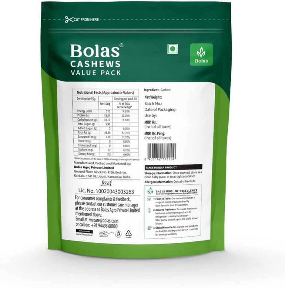 Bolas Cashew Value Pack