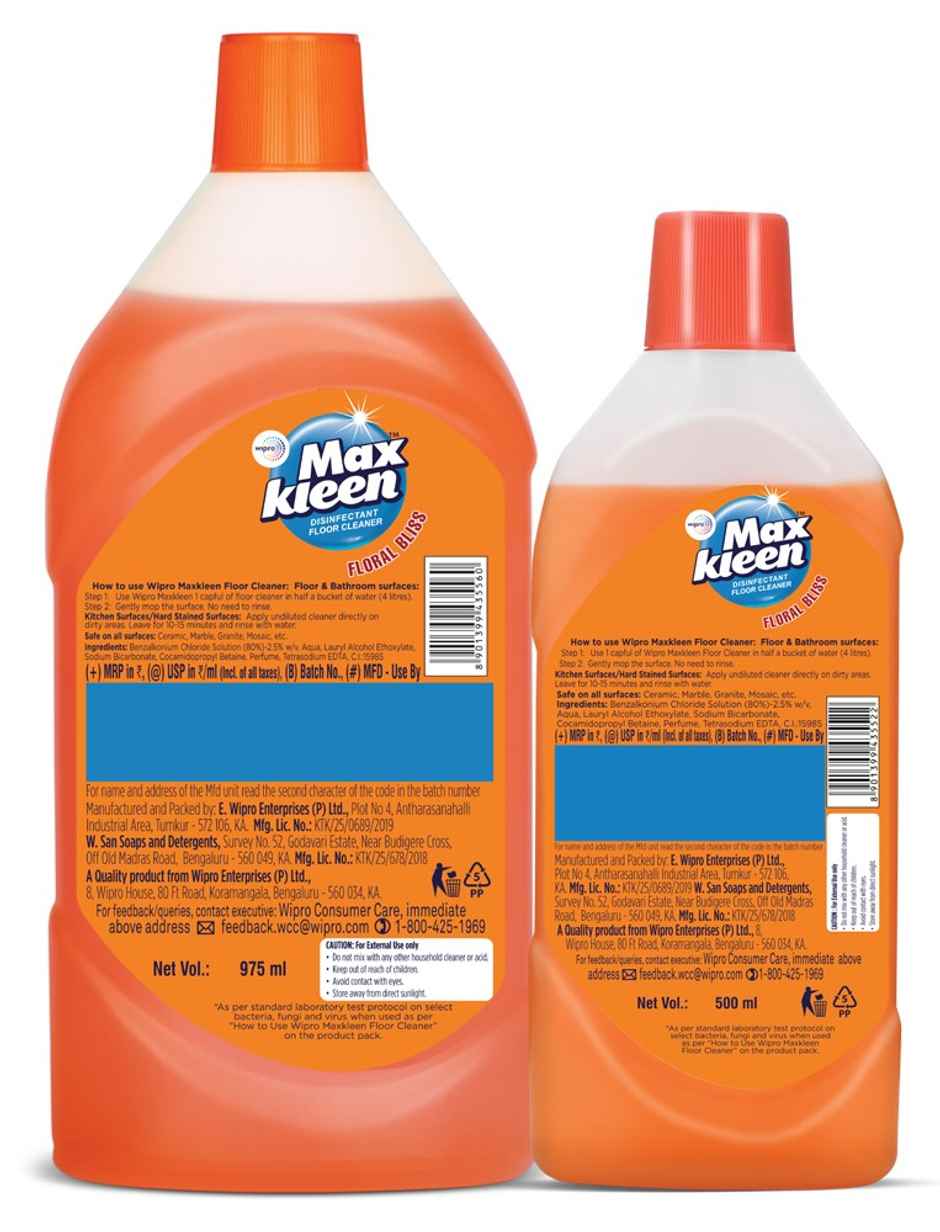 Maxkleen  Disinfectant Floor Cleaner | Can