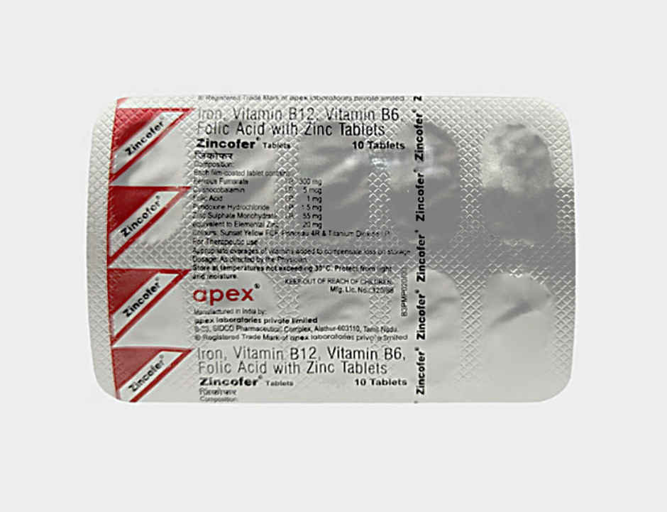 Zincofer Tablet