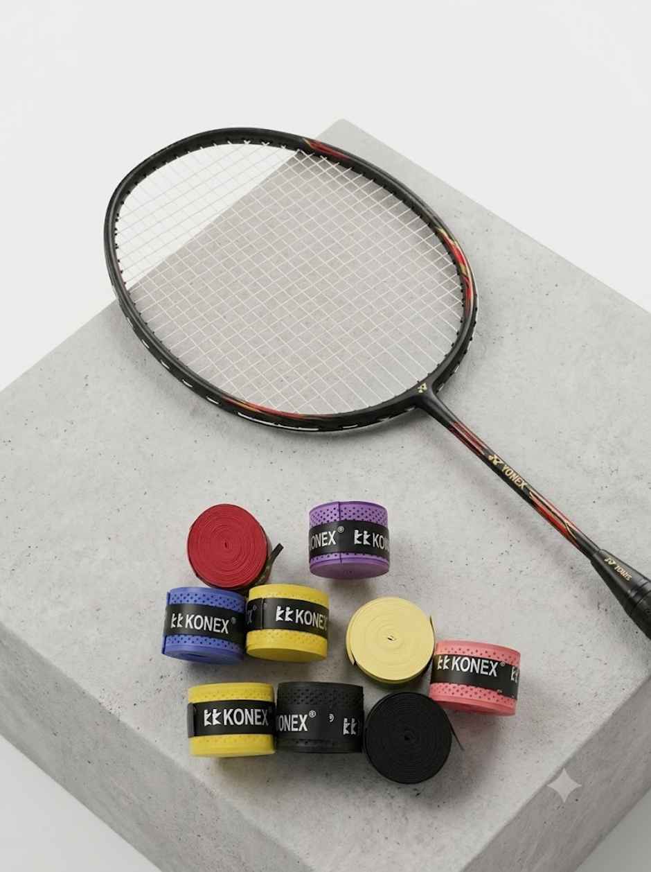 Konex Self-Adhesive Badminton Grip | Multicolor