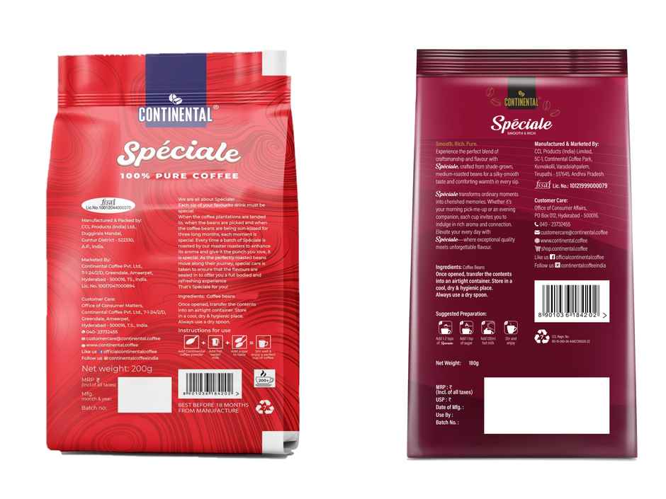 Continental Speciale Instant Coffee - Pouch