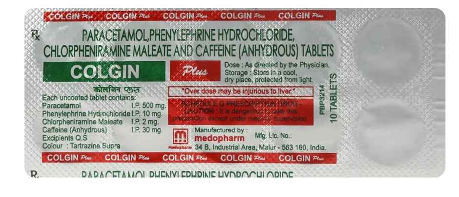 Colgin Plus Tablet