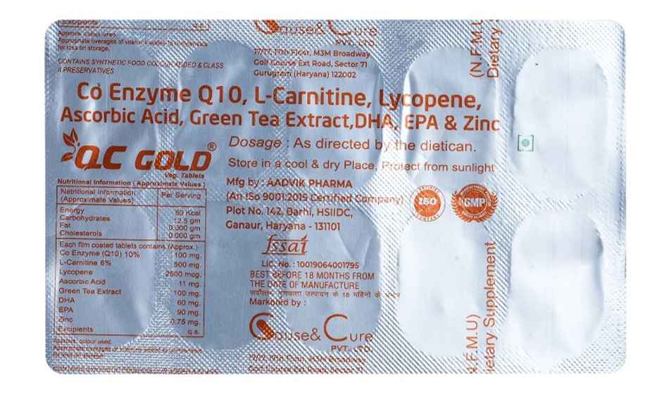 New Qc Gold Tablet
