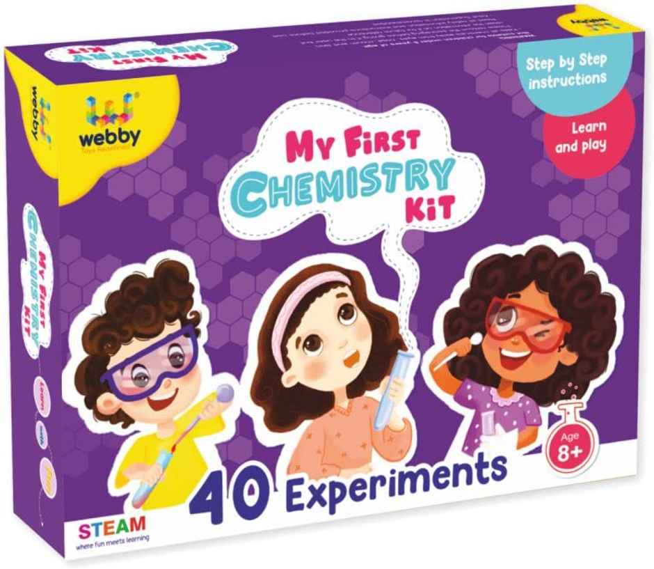 Webby Toys Chemistry Science Kit (Multicolour, 8+ years)