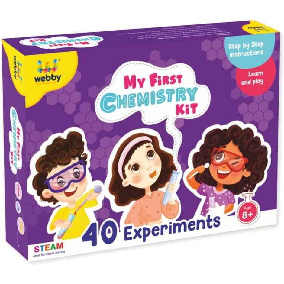 Webby Toys Chemistry Science Kit (Multicolour, 8+ years)