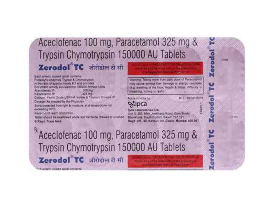 Zerodol TC Tablet